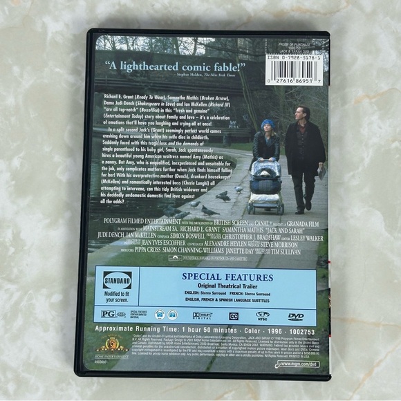 Jack & Sarah DVD - Picture 2 of 4